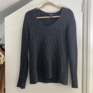 Lord & Taylor Cashmere XL V-Neck Sweater